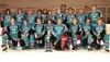 Big Lake Bantam C squad L-R, front row: C.J. Watson, Rick
Oldson, Joe Van Hyning, Kyle Miller, Jonas Naegele, Artem
Obukhovski, Travis Koso, Lyle Rowe; back row, Trent Levra, Jesse
Cassidy, a