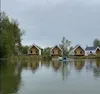 Kayaking in front of Stillwater Cottages on Lake Lucille. Courtesy photo