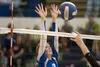 Palmer’s Macey Buresh reaches for a block during Saturday’s game against Kodiak at Palmer High School. ROBERT DeBERRY/Frontiersman.com