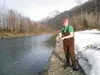 Paul Warta fished Eklutna Tailrace this week with optimistic hopes of catching an April king salmon. Paul found plenty of open water to fish at the tailrace, but did not see or hook any fish.