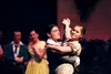 Ryan Kavalok and Rebecca Rossing dance the night away during the party scene of 'An Alaskan Nutcracker' during a Tuesday rehearsal at the Glenn Massay Theater. The show plays this weekend onl