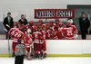 The Wasilla Warriors take a timeout during a win over South Anchorage in the 2015 4A quarterfinals. Wasilla High has hosted the ASAA 3A and 4A state hockey tournaments at the Menard Memorial 
