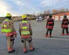 Multiple agencies responded to a major vehicle accident on October 2 at Parks Highway Milepost 62 in Willow, which claimed two lives. Members of the Houston and West Lakes Fire Departments wa