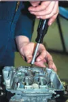 Working on carburetors, welding and other technical trades may
be taught at the proposed career center. School district officials
are hopeful the center will provide students who don't contin