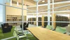 An architectural rendering shows the view of the inside of a small meeting room at the future Wasilla Public Library. City officials estimate they could be ready to break ground on the new fa