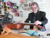 A fundraiser is planned Sunday at Four Corners Lounge to help Rob Czarnezki with medical bills. The family will close its ‘Czar of Guitars’ shop in Palmer March 31. Courtesy Czarnezki family