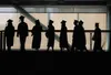 Graduates line up on the top floor of the Curtis D. Menard Memorial Sports Center during a 2012 Matanuska Susitna Borough high school graduation ceremony. ROBERT DeBERRY/Frontiersman.com