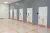Visiting rooms at Goose Creek Correctional Center sit ready for those wanting to visit individuals incarcerated at the facility. ROBERT DeBERRY/Frontiersman.com