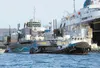 Southeast Stevedoring tug Jennie B. frees the ferry M/V Susitna from drydock in Ketchikan. HALL ANDERSON/Ketchikan Daily News