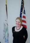Departing City Clerk Sonya Pevan. Courtesy photo