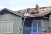 Local firefighters quickly extinguished an apartment fire off East Susitna Avenue in downtown Wasilla Friday, June 3. Jacob Mann/Frontiersman