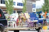 Chair-ity Auction creations on a float in the 2014 Colony Days Parade. People can see this year’s creations during the Colony Days Parade at 11 a.m., Saturday, and purchase their favorite cha
