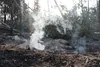 Smoke is seen near the Parks Highway during the McKinley fire in August of 2019. Tim Rockey/Frontiersman