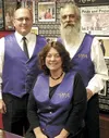 More than 500 local residents were ushers during Valley Performing Arts’ 36th season. Ushers Jack Zerbel, Bill Campbell and Maureen Campbell pause for a photo prior to a performance. It’s not