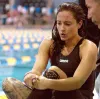 Army Sgt. 1st Class Elizabeth Marks competes in Paralympic swimming in 2016 in Rio de Janeiro, Brazil.