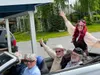 While billed as a “father’s Day” event, the women were more than welcomed to share in the fun, and none more colorful than the Center’s own Jane Bond, complete with a colorful purple and red 