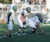 Colony guard Austin Gilland (66) lines up for a play during in a game against Palmer during the 2015 season. Gilland, a Colony High senior, will play for Presentation College in South Dakota 