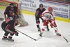 Wasilla junior Garrett Conroy (18) is chased by Kenai sophomore Jakeb O'Brien (18) and senior Chris Hagel (14) Thursday at the North Star Conference tournament at the Soldotna Regional Sports