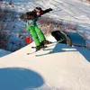 A young skier hits a jump at Skeetawk. Courtesy of Skeetawk