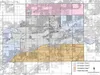 Courtesy City of Wasilla The proposed areas of annexation as
presented to the city council are in blue, orange and pink. The
council voted to have the planning department include all the area