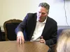 Gov. Mike Dunleavy met with Frontiersman editorial staff March 29, 2019. Candice Helm/Frontiersman