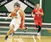 Colony senior Chase Stephens runs up the floor during a 38-33 loss to the Wasilla Warriors Jan. 19 at Colony High School. Courtesy Bruce Eggleston/matsusports.net