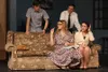 'Altar Egos' is onstage at Palmer High School this weekend and next, starring Linnaea Alverts and Bentley Surdyk (left) and Hannah Embree and Jarrett Hardy (right) as the parents of the bride