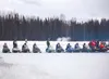 North Pole racer bests full field in vintage snowmachine race