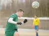 ROBERT DeBERRY/Frontiersman Colony senior Tim Jaronik heads the
ball during Saturday’s game against the Homer Mariners. Colony beat
Homer 8-1