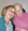 Ruth Marchetti and June Liebing on July 13, 2012. Courtesy photo