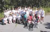 Bernie's Dream Team participated in the Great Strides Walk last
year. Organizer Mary Ann Johnson's youngest brother, Bernie, died
from cystic fibrosis three years ago. Submitted photo.