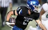 Palmer junior Corbin Gerkin runs for a gain during a win over Colony. Bruce Eggleston/matsusports.net