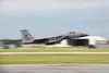 A U.S. Air Force F-15C Eagle assigned to the 67th Fighter Squadron takes off from Kadena Air Base, Japan, Dec. 5, 2022. Kadena serves as a hub for airpower in the Pacific, ensuring we are rea