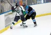 Alaska forward Gage Christianson takes the puck away from
Wenatchee’s Michael Lent during a game last week. The Avalanche
lost a pair of games to the Wild last week, but rebounded Friday
for 
