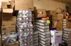 Canned good are dated and stored before distribution by the Palmer Food Bank. Maria Beck/For the Frontiersman
