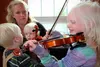 Homeschooling Joy violin Photos by Theresa Imlach