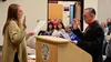 Bill Gamble, District 5, is sworn in as the newest Borough Assembly member during a special meeting on Tuesday. He defeated incumbent Mokie Tew during the November 7 elections. Courtesy of th