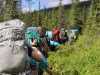Onward and Upward hosts an 8-day backpacking expedition for youth 13-18. Courses are designed to build skills, confidence, and empowerment. Courtesy onwardandupward.org