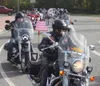 The Freedom Flag Run began as a memorial for the Sept. 11 terror attacks. On Saturday, the bikers began the ceremonial ride, with the cars and trucks flowing after. They rode from Wasilla to 