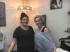 Employee Keana Rivas and owner Kendra Nugent stand behind the register at DuJour Fashion at the grand opening last Saturday. Nugent says the lingerie store is a unique shopping experience unl