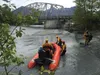 Personnel from the Mat-Su Dive and Rescue team were among the search efforts over the weekend for a truck submerged in the Matanuska River. Frontiersman file photo