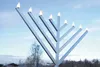 Menorah on Wasilla Lake