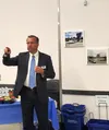 Goodwill Industries of Alaska President and CEO Jim Martin addresses the crowd during a ribbon cutting ceremony in downtown Wasilla. Jacob Mann/Frontiersman