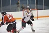 Chancie Hanson stands strong on the defensive end during a game in the 2012-13 season. Hanson recently helped the North Iowa Bulls win their second straight North American 3 Hockey League tit
