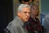 U.S. Attorney General Merrick Garland speaks on Tuesday at the start of a meeting with Native representatives in Anchorage. The meeting at the Alaska Native Tribal Health Consortium was held 