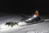 Brest Sass arrives in third at Finger Lake. David Poyzer/Iditarod