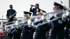 U.S. Air Force Tech. Sgt. Nadia Sosnoski, member of The United States Air Force Band’s Max Impact, sings America the Beautiful during the U.S. Air Force’s 75th Birthday Celebration Spring Tat