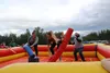 Local businesses battle inside an inflatable jousting pit. Jacob Mann/Frontiersman
