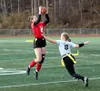 Wasilla's Danielle Steiner leaps to make a catch during a win over Colony-Palmer. Bruce Eggleston/matsusports.net