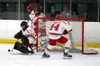Goalie Bodey Davis makes one of his 38 saves in the tie. Bruce Eggleston/matsusports.net